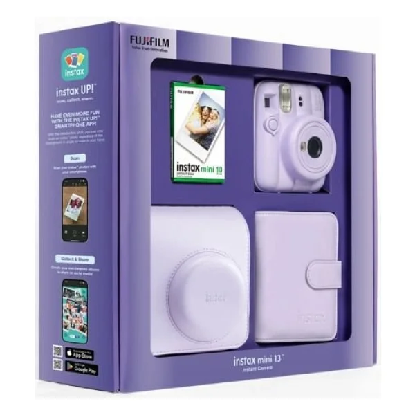 Instax Mini 13 Box Lila Dijital Fotoğraf Makinesi - Görsel 2