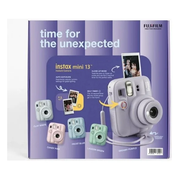 Instax Mini 13 Box Lila Dijital Fotoğraf Makinesi - Görsel 3