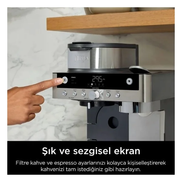 Ninja Prestige Dualbrew 2in1 Filtre Ve Kapsül Kahve Makinesi - Görsel 3