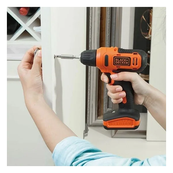 Black+Decker LD12SA 12 V 1.5 Ah Akülü Vidalama Makinesi - Görsel 2