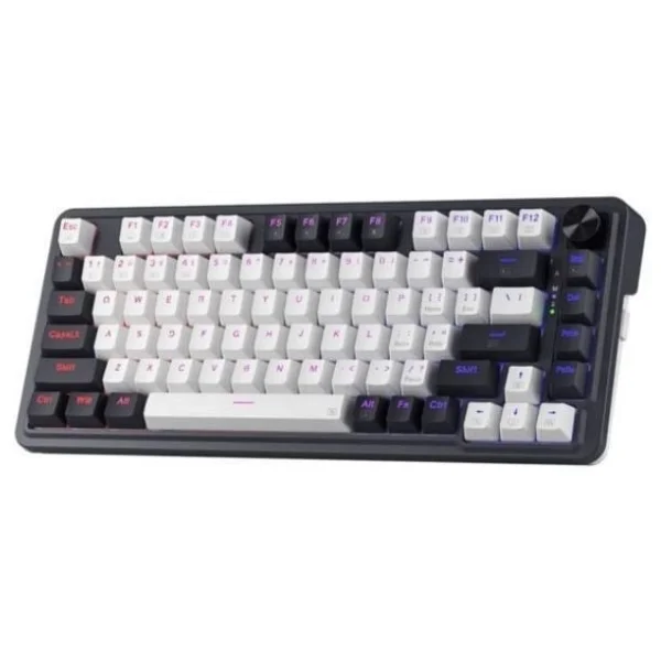 Redragon Ucal K673 Pro Mavi RGB %75 Tkl Red Switch Kablolu/Kablosuz Mekanik Oyuncu Klavyesi - Görsel 2