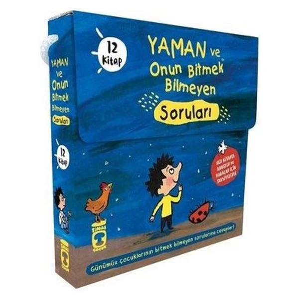 Yaman Ve Onun Bitmek Bilmeyen Soruları Seti Kutulu 12 Kitap - Gwenaelle Boulet - Görsel 4