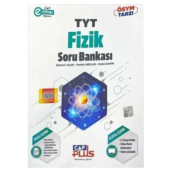 Çap Yayınları Tyt Plus Fizik Soru Bankası - Görsel 4