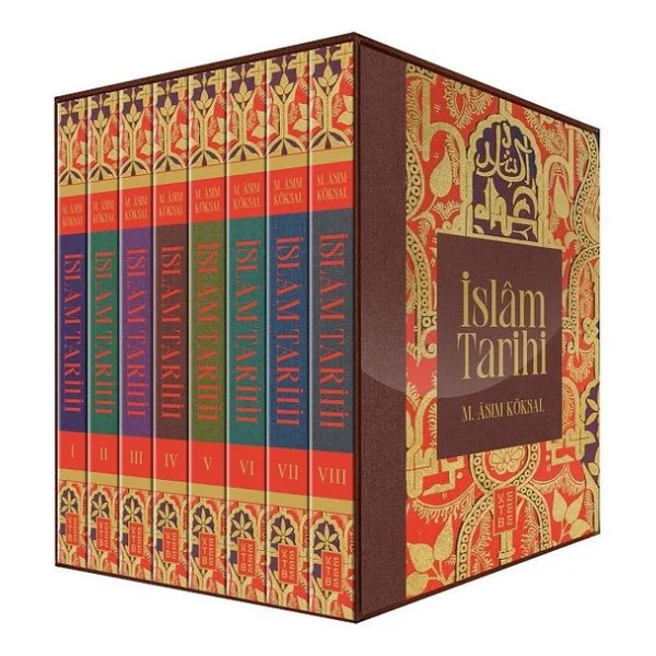 İslam Tarihi Seti (8 Kitap) Kutulu - M. Asım Köksal - Görsel 2