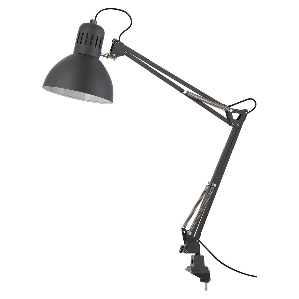 Ikea Tertial Koyu Gri Çizim Ve Masa Lambası - Görsel 2