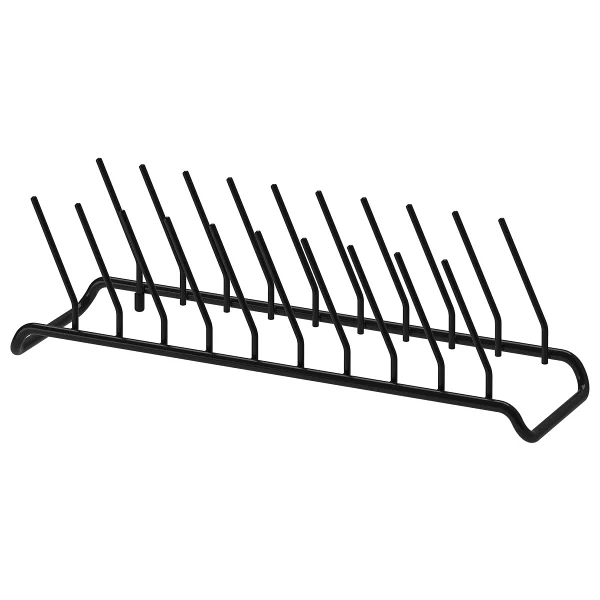 Ikea Rinnig Metal Tabaklık Siyah - Görsel 2
