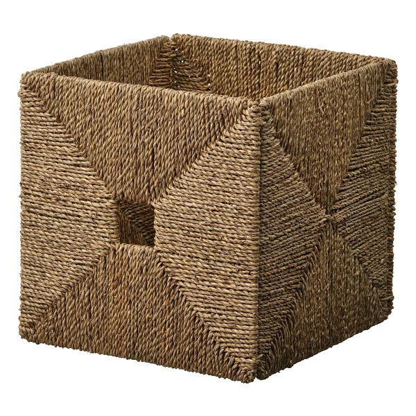 Ikea Knıpsa 32x33x32 Cm Hasır Sepet - Görsel 2