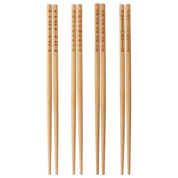 IKEA Trebent Yıkanabilir Bambu Chopstick Japon Çin Yemek Çubuğu - Görsel 2