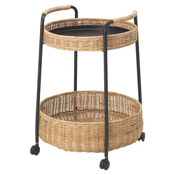 Ikea Lubban Tekerlekli Yan Sehpa - Görsel 2
