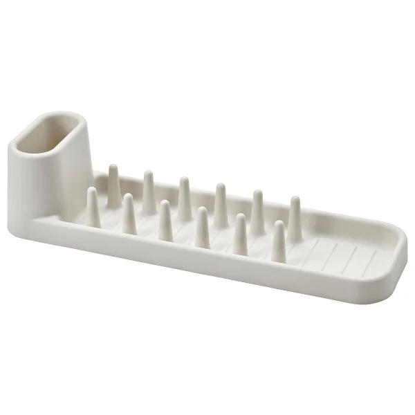 Ikea Stamlıng 48 Cm Beyaz Bulaşıklık Çatal Bıçaklık Tabak Bardak Standı - Görsel 2