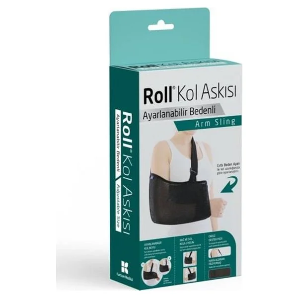 Roll Ayarlabilir Bedenli Kumaş Kol Askısı - Görsel 4