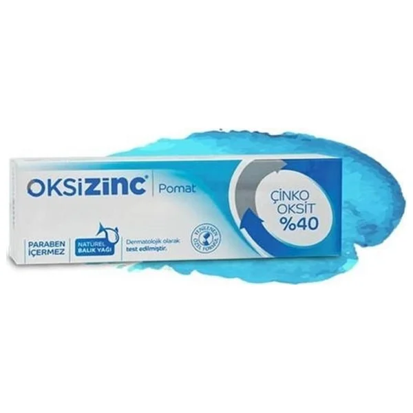 Oksizinc %40 Çinko Oksit Pomat 100 Gr - Görsel 2