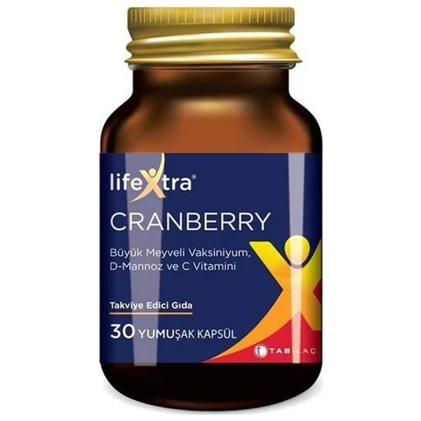 Lifextra Cranberry 30 Kapsül - Görsel 2