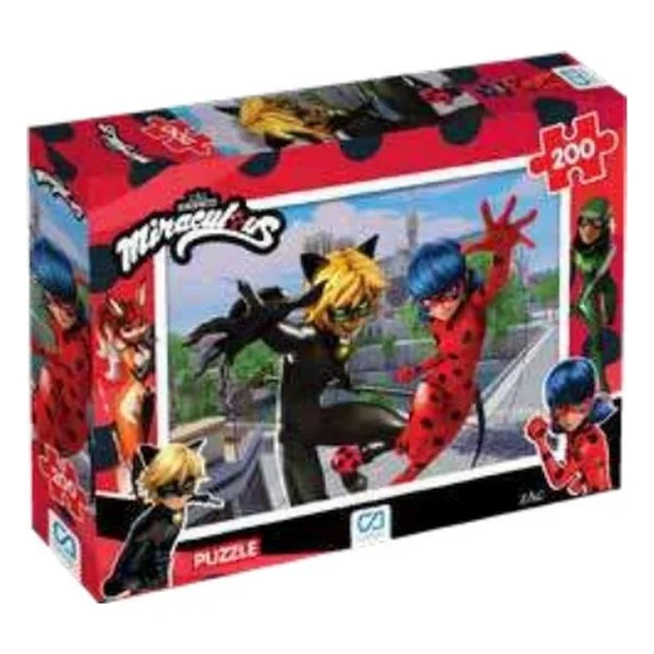 Ca Games Miraculous 200 Parça Puzzle 6027 - Görsel 4