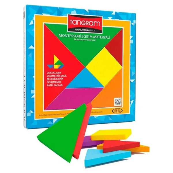 Redka Renkli Tangram - Görsel 4