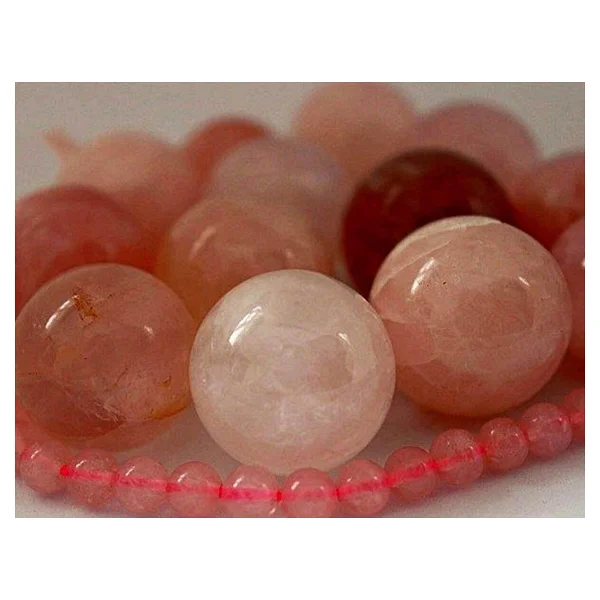 Pembe Kuvars Taşı Küre - Görsel 2