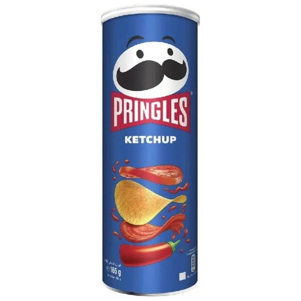 Pringles Ketchup Cips 165 Gr - Görsel 2