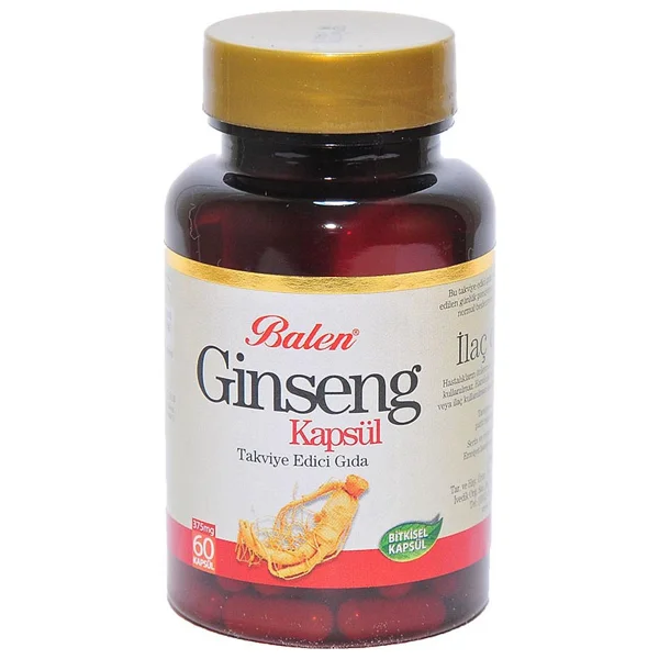 Balen Ginseng 375 Mg 60 Kapsül - Görsel 2