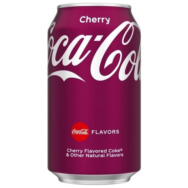 Coca Cola Cherry 330 Ml - Görsel 2