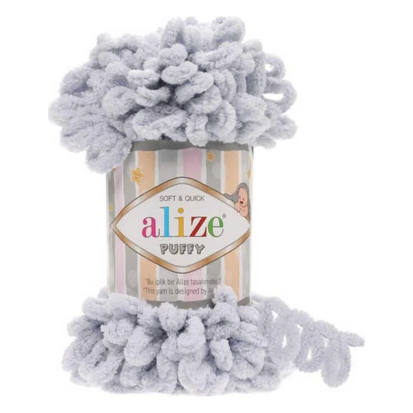 Alize Puffy 3'lü İp 416 - Görsel 2