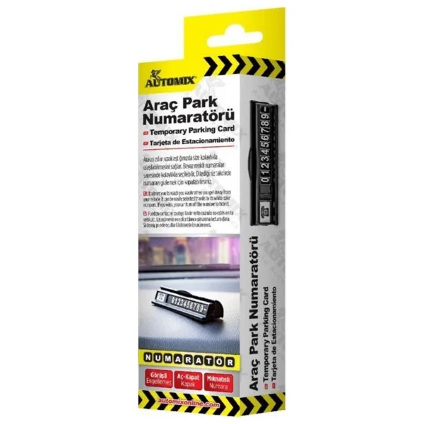 Automix Araç Park Numaratörü - Görsel 5