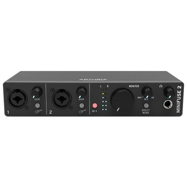 Arturia Minifuse 2 Black Ses Kartı - Görsel 4