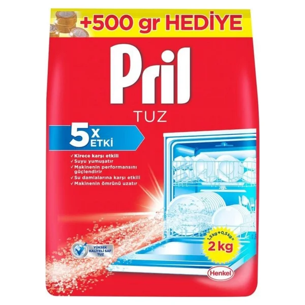 Pril 2 Kg Bulaşık Makinesi Tuzu - Görsel 6