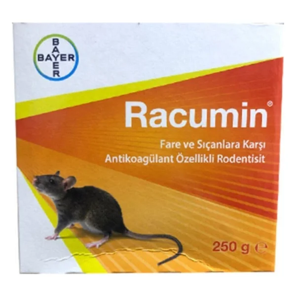 Bayer Racumin 250 Gr Fare Zehiri - Görsel 2