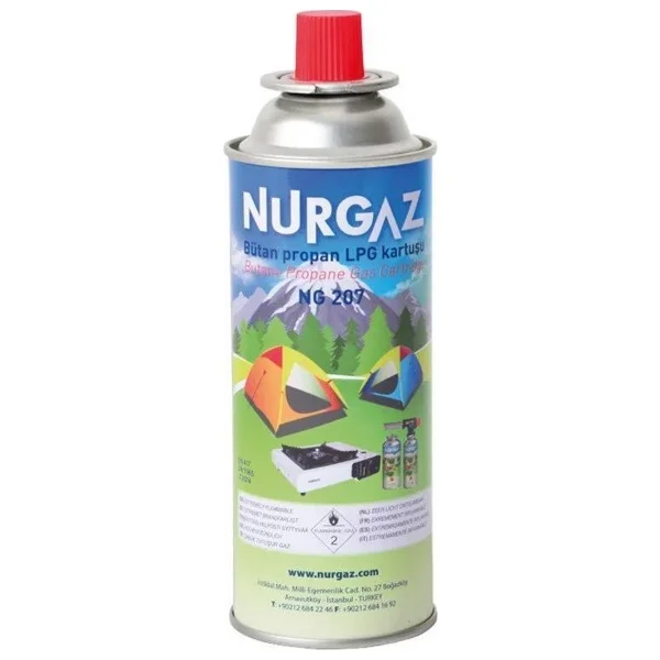 Nurgaz Ng-207 220 Gr Gaz Kartuşu - Görsel 2