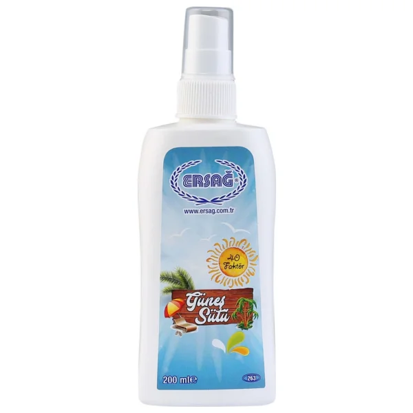 Ersağ Güneş Sütü 200 Ml - Görsel 2