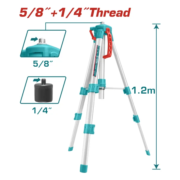 Total Tools Tllt01152 1.2 M Alüminyum Tripod - Görsel 2