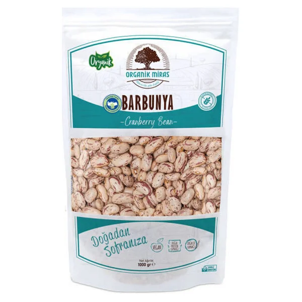 Organik Miras Barbunya 1 Kg - Görsel 4