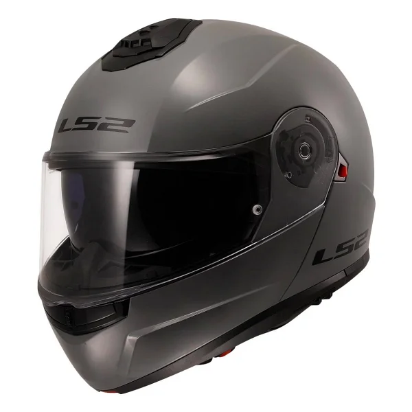 Ls2 Strobe 2 Nardo Gri Çene Açılır Motor Kaskı - Görsel 2