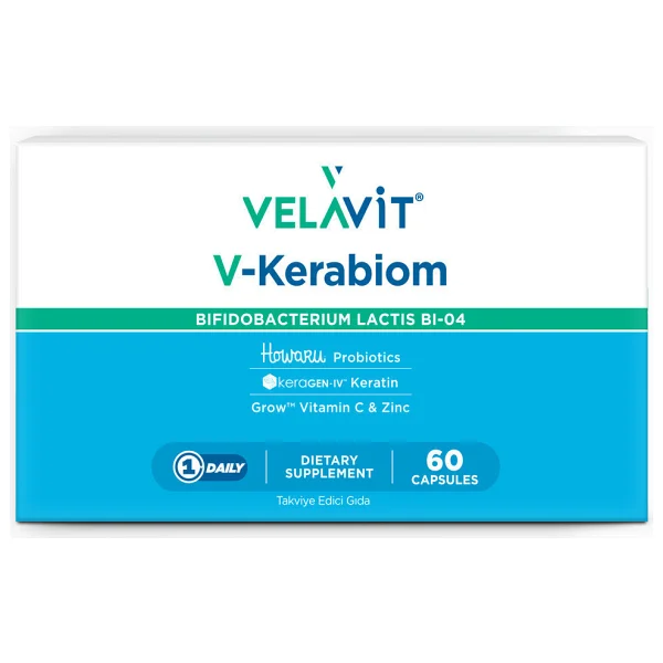 Velavit V-Kerabiom 60 Kapsül - Görsel 3
