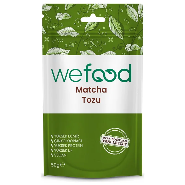 Wefood Matcha Tozu 50 Gr - Görsel 5