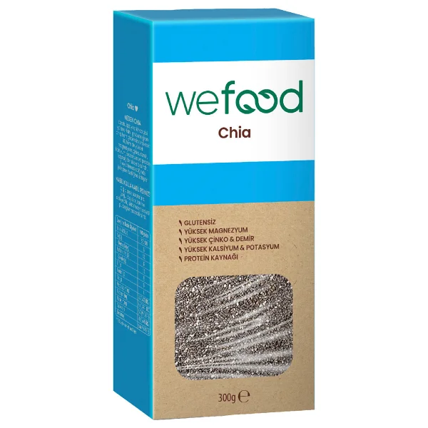 Wefood Glutensiz Siyah Chia 400 Gr - Görsel 2