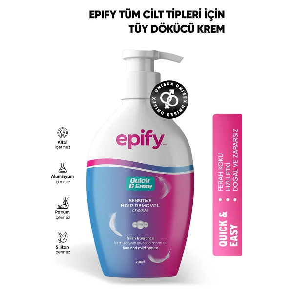 Epify Tüy Dökücü Krem 250 Ml - Görsel 2