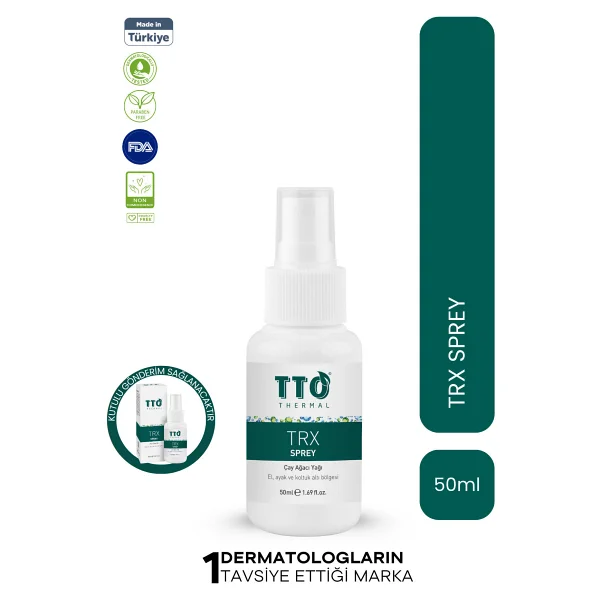 Tto Thermal Trx 50 Ml Terleme Önleyici Sprey - Görsel 3