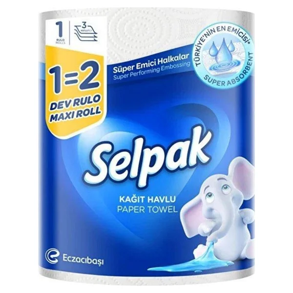 Selpak Tekli Dev Kağıt Havlu - Görsel 3