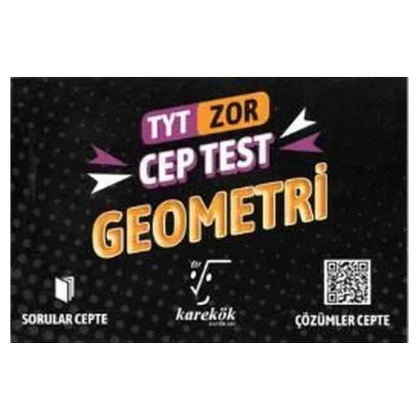 Karekök Yayınları Tyt Geometri Cep Test Zor - Görsel 3