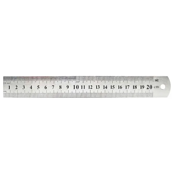 Moonstar Çelik Cetvel 15cm - Görsel 3