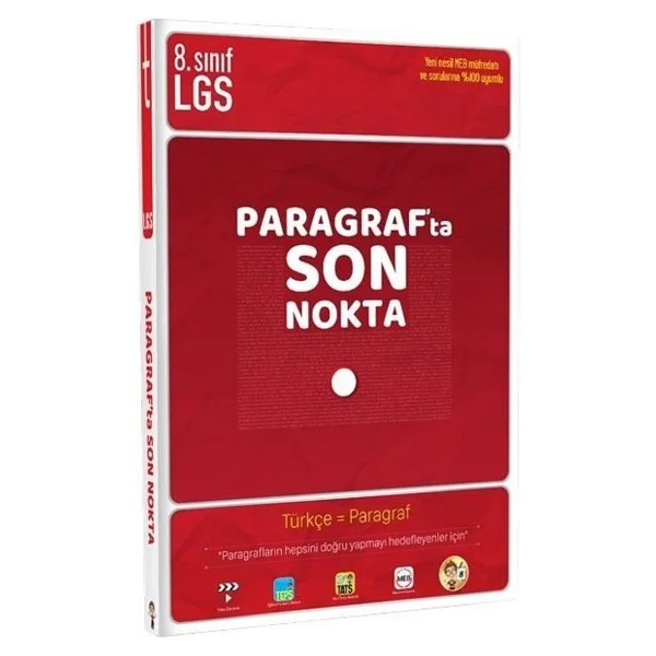 Tonguç Akademi 8. Sınıf Lgs Paragrafta Son Nokta - Görsel 4
