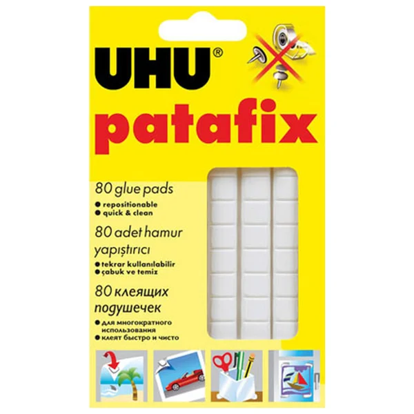 Uhu Patafix Sarı 80'li Hamur Yapıştırıcı - Görsel 3