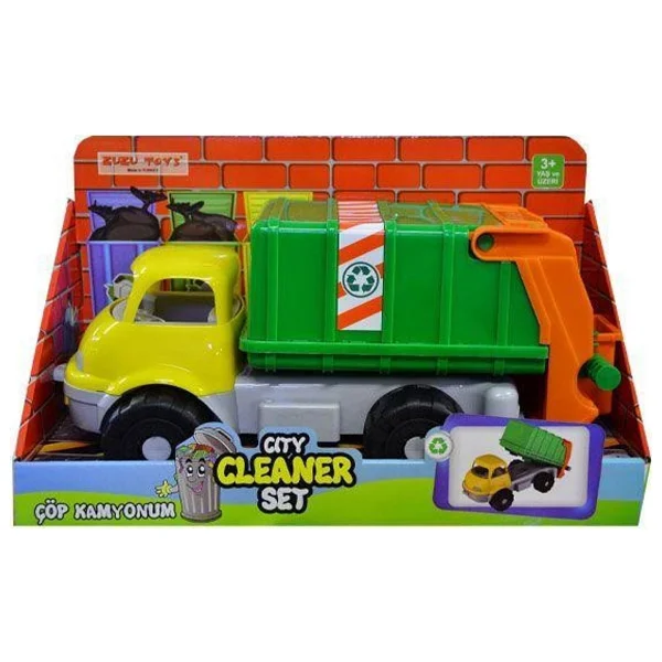 Zuzu Toys Çöp Kamyonu - Görsel 7