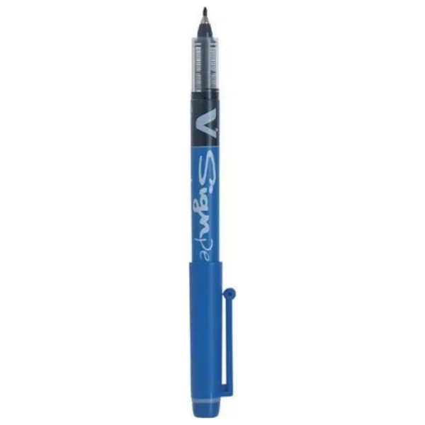Pilot V-Signpen 2.0 Mm Mavi İmza Kalemi - Görsel 4
