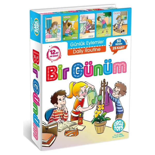 Circle Toys Bir Günüm Günlük Eylemler - Görsel 2