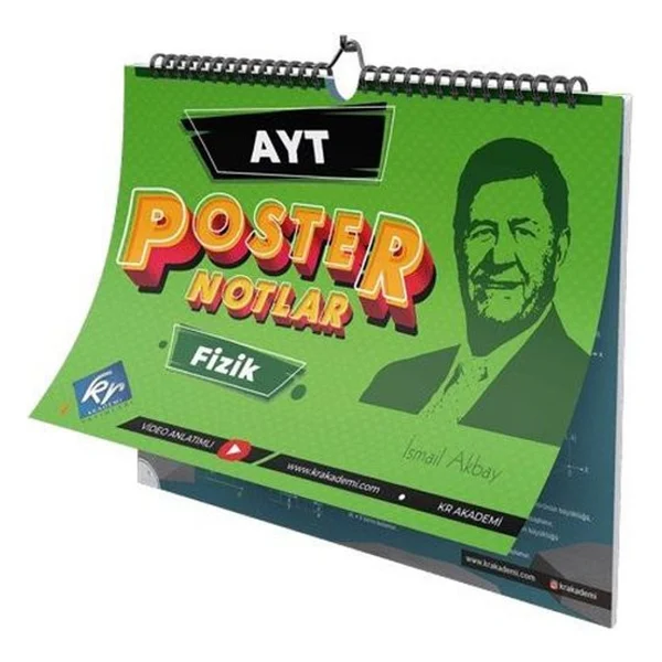 Kr Akademi Yayınları Ayt Fizik Poster Notlar - Görsel 7
