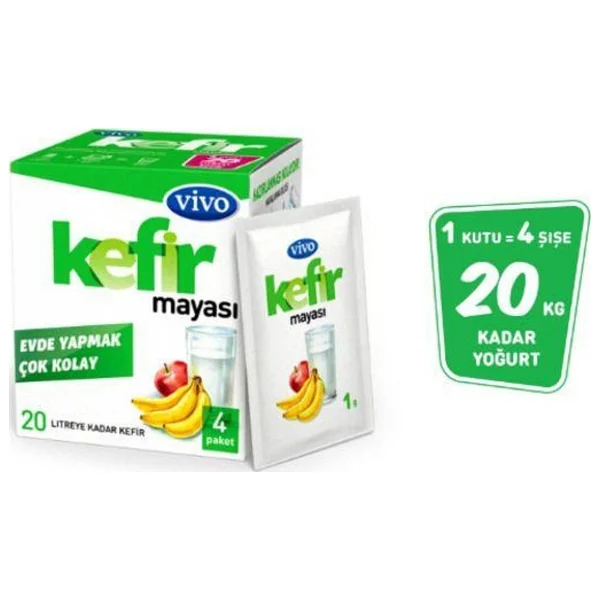 Vivo Kefir Mayası - Görsel 2