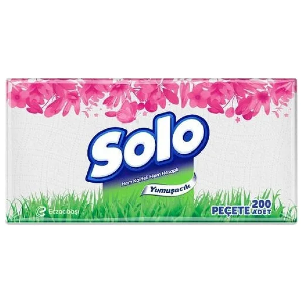 Solo 200'lü Kağıt Peçete - Görsel 2