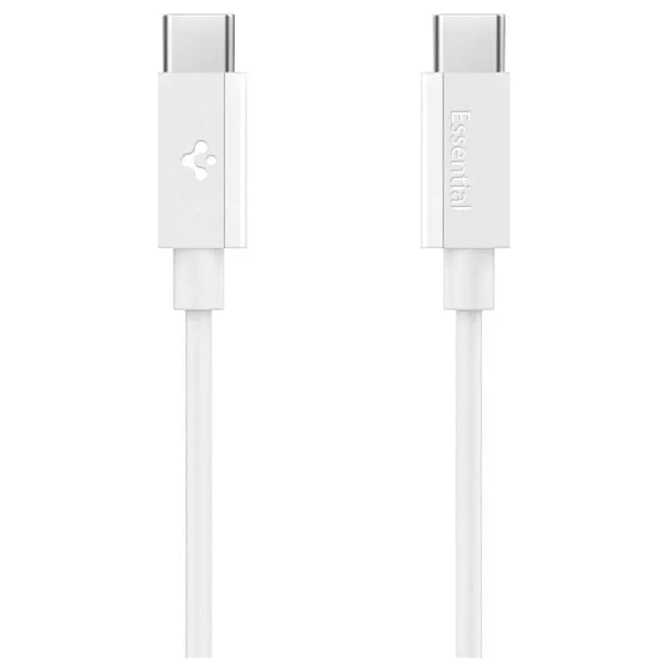 Spigen Aca08717 1 M Beyaz Type-C To Type-C Hızlı Şarj Kablosu - Görsel 6